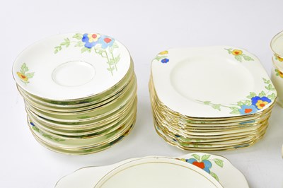 Lot 1326 - WILKINSON; four sandwich plates and an Art...