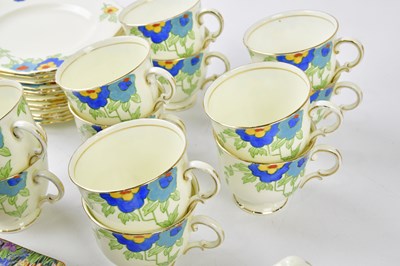Lot 1326 - WILKINSON; four sandwich plates and an Art...