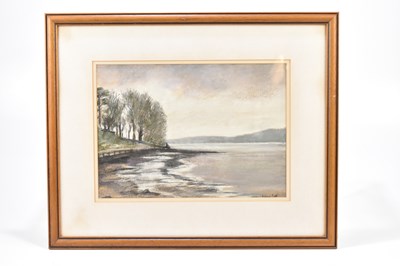 Lot 1550 - BARBARA LEITH; pair of pastels, landscape...