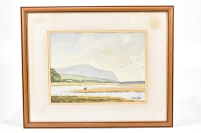 Lot 1550 - BARBARA LEITH; pair of pastels, landscape...