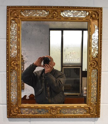 Lot 56 - A 20th century gilt framed decorative wall...