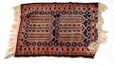 Lot 80 - A 'Tchik Tchak Tu' rug