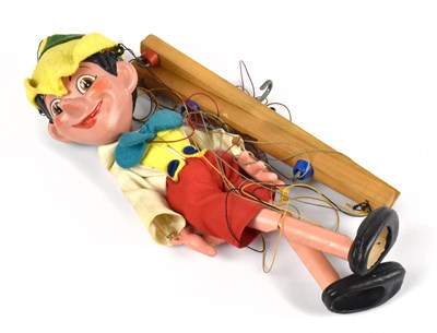 Lot 266 - A Pelham Puppets Pinocchio puppet, with...