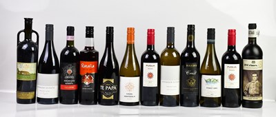 Lot 2861 - MIXED WINE; a collection of assorted mixed...
