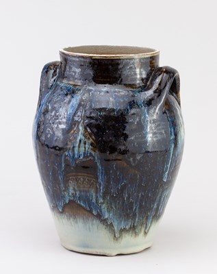 Lot 117 - DANLAMI ALIYU (1952-2012); a stoneware twin...