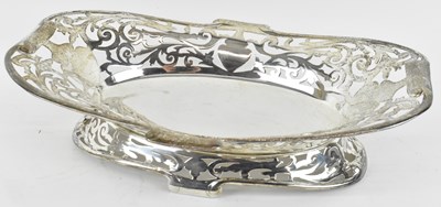 Lot 700 - WALKER & HALL; an Edward VII hallmarked silver...