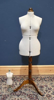 Lot 1144 - A vintage mannequin and decorative modern...