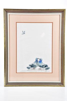 Lot 2633 - ALBIN TROWSKI (1919-2012); watercolour and ink,...