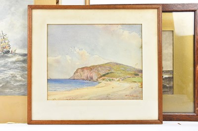 Lot 1478 - AUBREY RAMUS; watercolour, maritime scene,...