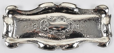 Lot 712 - CHARLES COOKE; an Edward VII hallmarked silver...