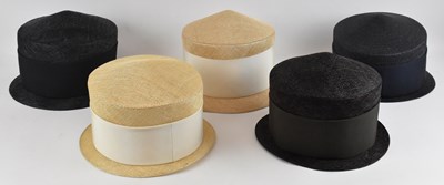 Lot 449 - PHILIP TREACY; five boxed ladies' hats.