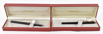 Lot 309 - SHEAFFER; a cased fountain pen with 14ct...