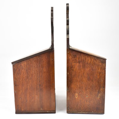 Lot 180 - Two late 18th/early 19th century oak...