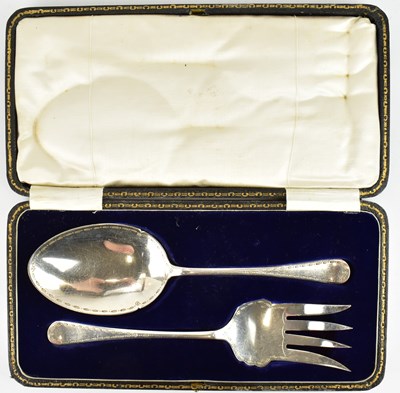 Lot 613 - ALLEN & DARWIN; a George V hallmarked silver...