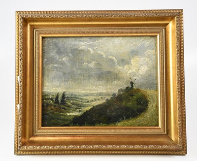 Lot 456 - IN THE MANNER OF CONSTABLE (19th century); oil...