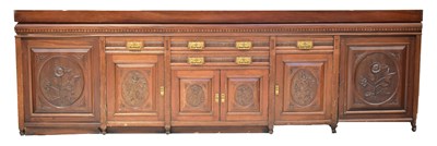 Lot 50 - An unusual bar constructed from the front...