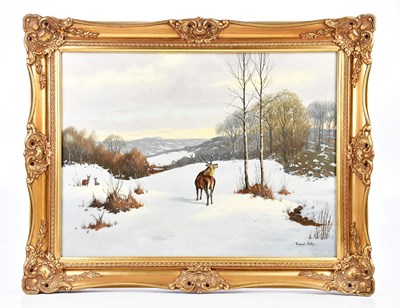 Lot 2579 - VINCENT SELBY (1919-2005); oil on canvas, stag...