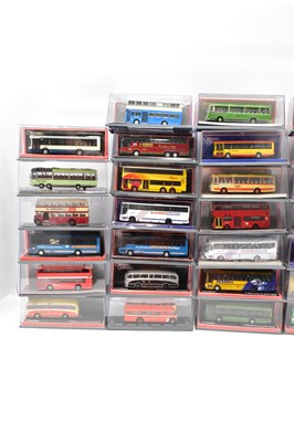 Lot 233 - CORGI; thirty-four diecast scale model buses...