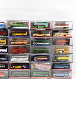 Lot 233 - CORGI; thirty-four diecast scale model buses...