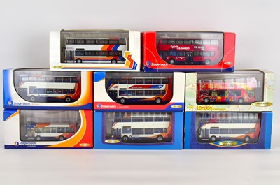 Lot 226 - STAGECOACH; eight boxed diecast metal and...