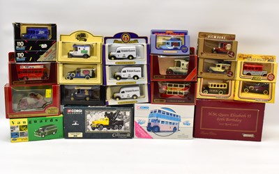 Lot 243 - Twenty-one various boxed diecast metal and...