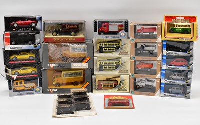 Lot 252 - Twenty-three boxed diecast metal and plastic...