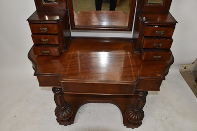 Lot 2913 - A Victorian mahogany Duchess type dressing...