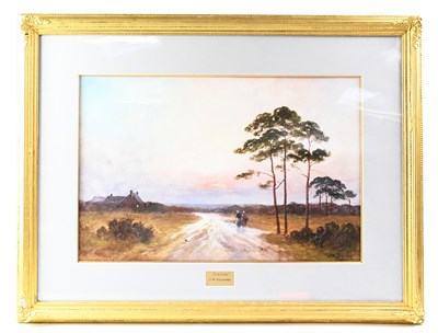 Lot 474 - JAMES WALTER GOZZARD (1862-1926); watercolour,...