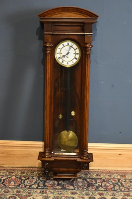 Lot 2025 - KRALIK SAMUEL PESTEN; a 19th century walnut...