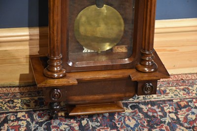 Lot 2025 - KRALIK SAMUEL PESTEN; a 19th century walnut...