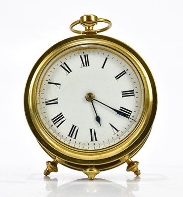 Lot 2062 - A 19th century French drum carriage clock, the...