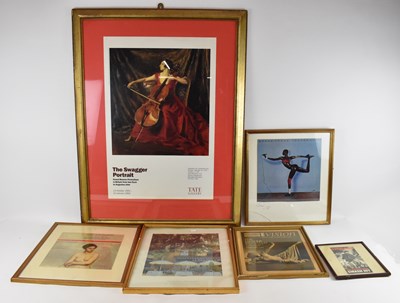 Lot 279 - A group of movie covers, printed posters and...