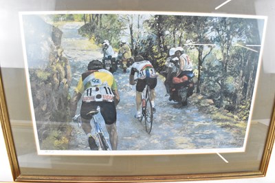 Lot 238 - PAT CLEARY; a signed limited edition print of...