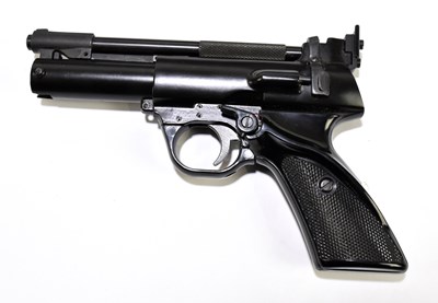 Lot 480 - WEBLEY; a .177 Junior type air pistol, fitted...