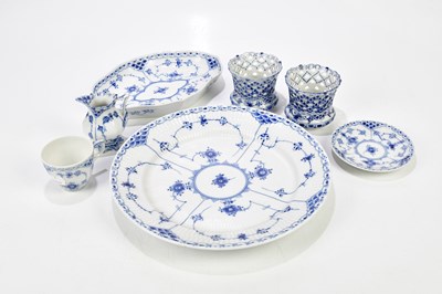 Lot 1314 - ROYAL COPENHAGEN; a small collection...