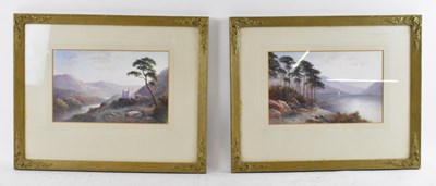 Lot 214 - JAMES WALTER GOZZARD (1888-1950); a pair of...