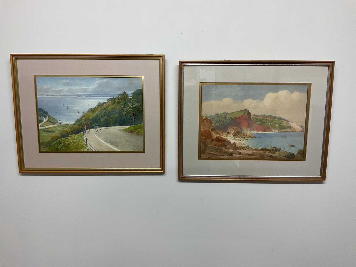 Lot 355 - SAMUEL EDWARD KELLY (1862-1935); a pair of...