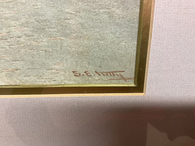 Lot 355 - SAMUEL EDWARD KELLY (1862-1935); a pair of...