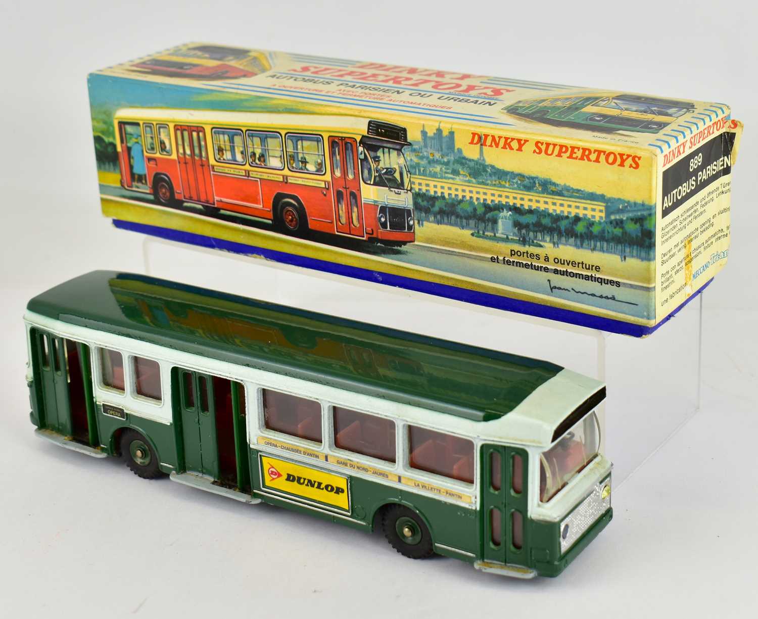 Lot 258 - DINKY SUPERTOYS; a boxed Autobus Parisien Ou...