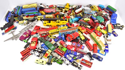 Lot 250 - A large quantity of playworn diecast vehicles...