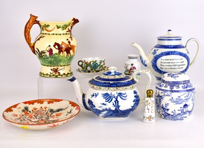 Lot 299 - Mixed ceramics comprising a reproduction John...