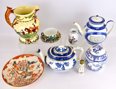 Lot 299 - Mixed ceramics comprising a reproduction John...