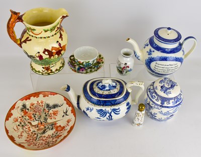Lot 299 - Mixed ceramics comprising a reproduction John...