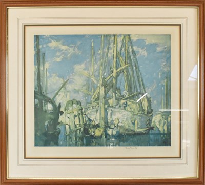 Lot 252 - SIR FRANK WILLIAM BRANGWYN (1867-1956); colour...