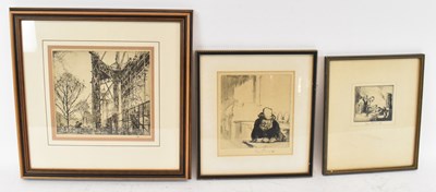 Lot 222 - SIR FRANK WILLIAM BRANGWYN (1867-1956); three...