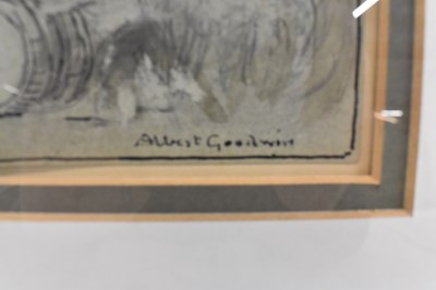 Lot 187 - ALBERT GOODWIN (1845-1932); pen and ink,...