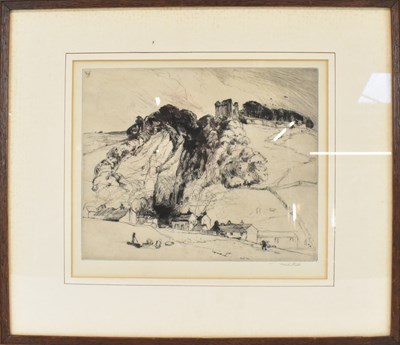 Lot 297 - FRANK SHORT (1857-1945); etching, 'Peveril's...