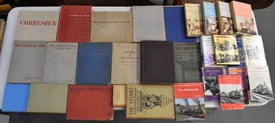 Lot 387 - A collection of books including many on 20th...