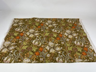 Lot 89 - A length of William Morris linen fabric by...