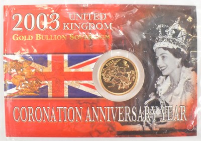 Lot 674 - An Elizabeth II 2003 United Kingdom Coronation...